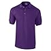 Gildan Mens Ultra Cotton Pique Polo Shirt (L) (Purple)