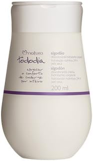Linha Todo Dia Natura - Hidratante Corporal Algodao 200 Ml - (Natura Every Day Collection - Cotton Body Moisturizer 6.8 Fl Oz)