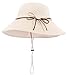 Packable Wide Brim Sun Bucket Hat UPF 50+ Sun Protection Travel Fishing Cap