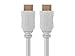 Monoprice 4K High Speed HDMI Cable - 4K60Hz, 18Gbps, HDR, 10ft, White