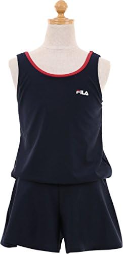 フィラ Fila 女の子 スクール水着 Seal限定商品 127 6 ネイビー レッド 160cm ワンピース