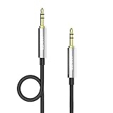 Anker 3.5mm Premium Auxiliary Audio Cable (4ft / 1.2m) AUX Cable for Headphones, iPods, iPhones, iPads, Home / Car Stereos and More (Black) Anker 3.5mm Premium Auxiliary Audio Cable (4ft / 1.2m) AUX Cable for Headphones, iPods, iPhones, iPads, Home / Car Stereos and More (Black)