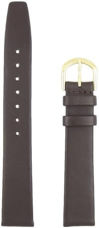 10mm Brown Flat Calf Classic Glove Leather Replacement Watchband
