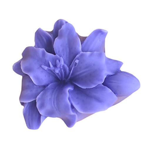Grainrain Small Flower White Silicone Soap Mould Soap Making Molds Diy Craft Art Handmade Flexible Soap Mold