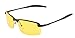 Night Vision View Square Rimless Glasses Goggles Metal Frame ¡­