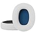 Geekria QuickFit Replacement Ear Pads for Skullcandy Crusher Wireless, Crusher Evo, Crusher ANC, Hesh 3 Headphones Ear Cushions, Headset Earpads, Ear Cups Cover Repair Parts (White)