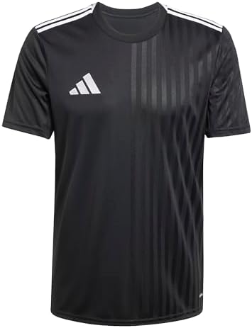 Campeão Masculino25 Camisola, Preta/Branca, XL