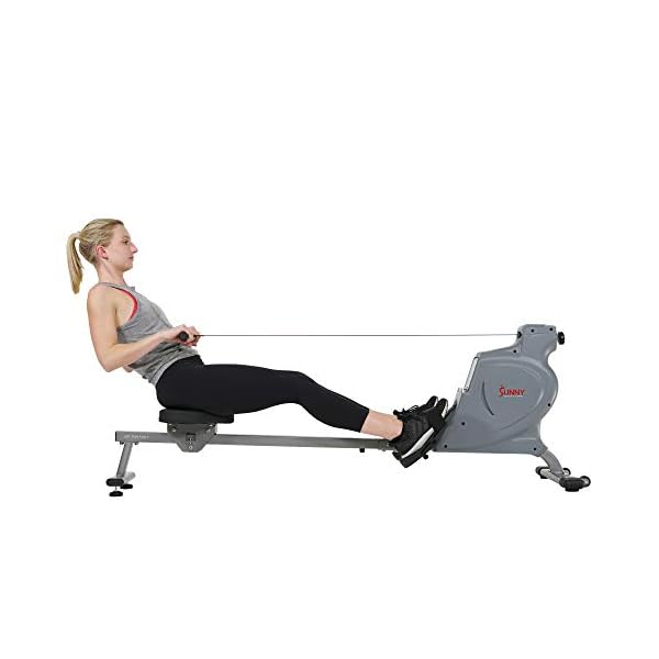 Sunny-Health-Fitness-Space-Efficient-Convenient-Magnetic-Rowing-Machine--SF-RW5987 Sunny Health & Fitness Space Efficient Multi-Function Magnetic Rowing Machine
