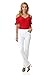 Rekucci Women's Smart Chic Bootcut Pant in Ultimate 4-Way Stretch Cotton (8, White)