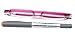 SOOLALA Best Gifts 5-Pairs 360 Rotating Tube Pen Clip Folding Reading Glasses, +1.5D