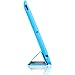 INVELLOP Caribbean Blue Leatherette Cover Case for iPad 2 / iPad 3 / iPad 4 (Built-in magnet for sleep/wake feature) iPad 2 case