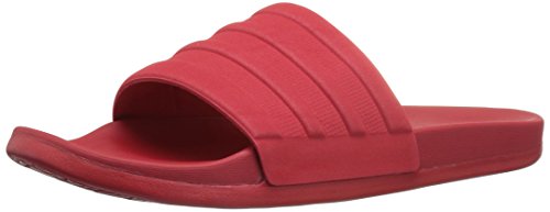 adidas Men s Shoes | Adilette CF+ Mono Athletic Slide Sandals, Scarlet/Light Scarlet/Light Scarlet, (11 M US)