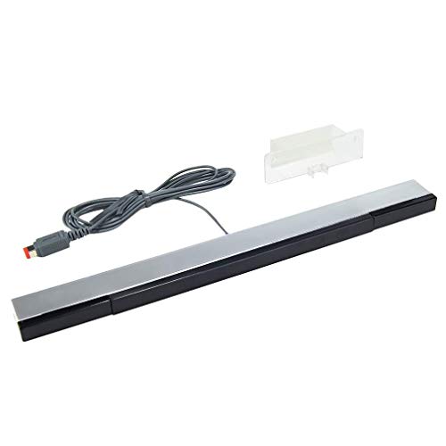 Wii Sensor Bar, Wired Infrared IR Ray Motion Sensor Bar Compatible with Nintendo Wii/Wii U Console