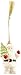 Lenox China Ornaments Jolly Santa, Ivory