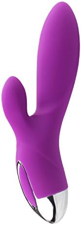 Loveogm USB Rechargeable Electric Handheld Wand Massager 7 Patterns Powerful Pulsating Vibrator for Relief Muscle Aches (Pink4)