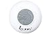 Guppy Water Resistant Bluetooth Shower Speaker - Wireless Portable - Kid-friendly, Built-in Control Buttons, Speakerphone, Powerful Suction Cup, Safety Lanyard - Best for Indoor/Outdoor Use (White)