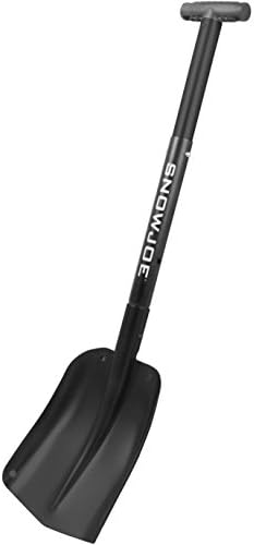 All-Purpose Durable Lightweight Aluminum Design Telescoping Compact Black Utility Snow Shovel