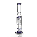 SC Products 10 inch Handmade Glass Vase Design