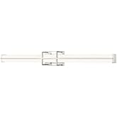 Z-Lite 1011-40W-BN-LED Harrison Vanity, 1-Light 40 Watts, Brushed Nickel