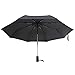 60 MPH Windproof Umbrellas Auto for men and women Close Auto Open Compact Travel Umbrella Guaranteed Lifetime Replacement Service (Classic Black)