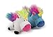 goDog (2 Count Magical Creatures Unicorn Squeaky Plush Dog Toy, Chew Guard Technology - Blue/White, Small