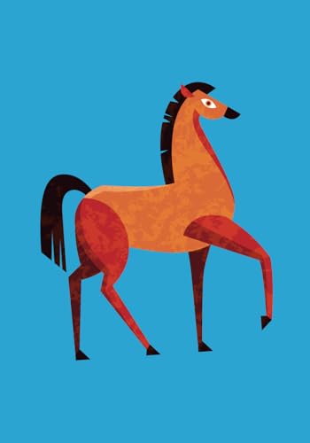 Horse Notebook: Stride With feeling ,Cute Horse Journal. 120 pages. Size 7×10