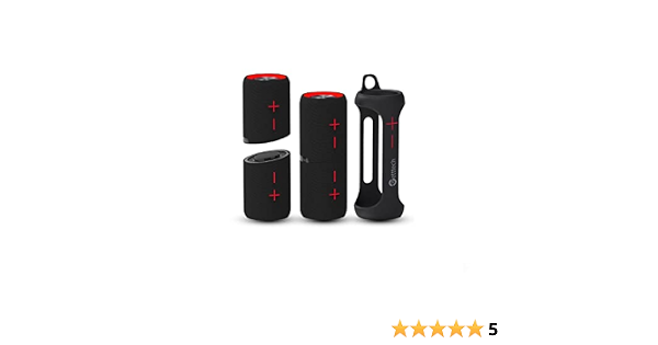 BOCINA HARMONY GETTTECH NEGRO/ROJO (GBH-31505) : Amazon.com.mx: Electrónicos