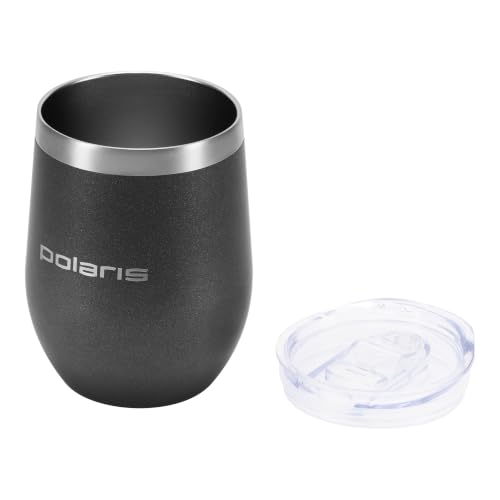 Polaris PACM 2081AC Smart Hot & Cold Coffee Machine, 40 One-Touch Programs, Built-In Grinder, Wi-Fi App Control, Profi-Cream Frothing, 6 User Profiles, Coffee To Go Thermos Included