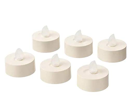 GODAFTON LED Tealight, in/Outdoor, Battery-Operated Pack of 6 PCS