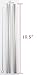 4 LONG Stainless Steel Straws fits 30 oz Yeti Tumbler Rambler Cups - CocoStraw Brand Drinking Straw