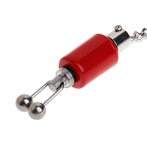 Abcidubxc Bissanzeiger, Angeln Swinger Edelstahl Schlinge Kette Bissanzeiger Karpfenalarm Hängesensor Tackle Outdoor… – Bild 3