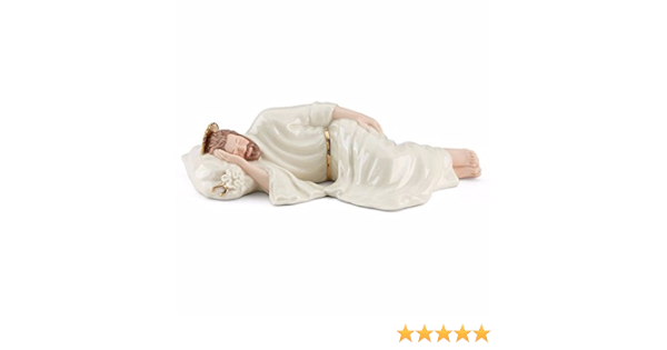 Amazon Com Lenox Dormir St Joseph Figura Decorativa Papa Francisco Querida Saint Modelo Padre Home Kitchen