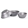 iBasingo-Titanium-Bowls-Plates-Ultralight-Single-Walled-Bowl-Dishes-Set-Camping-Dinnerware-Outdoor-Tableware-Kitchen-Utensils-Cookware-Mess-Kit-for-Food-Fruit-Sauce-with-Carry-Bag iBasingo Titanium Bowls Plates Ultralight Single-Walled Bowl Dishes Set Camping Dinnerware Outdoor Tableware Kitchen…