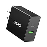 CHOETECH USB C Charger, 36W USB Type C Charger with 18W Power Delivery & 18W Quick Charge 3.0 Compatible with iPad Pro, iPhone Xs Max Xr Xs X 8 8 Plus, Google Pixel 3 /3XL, Samsung Galaxy Note 9 S9