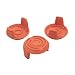 3 Pack Trimmer Replacement WA6531 GT Cap Weed Eater Spool Bump Cove for Worx 5000653, Weed Eater Cover, Weed Wacker Parts primary