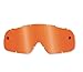 Fox Racing AIRSPC Lexan Anti-Fog Adult Replacement Lens Motox/Off-Road/Dirt Bike Motorcycle Eyewear Accessories - Contrast Orange/One Size