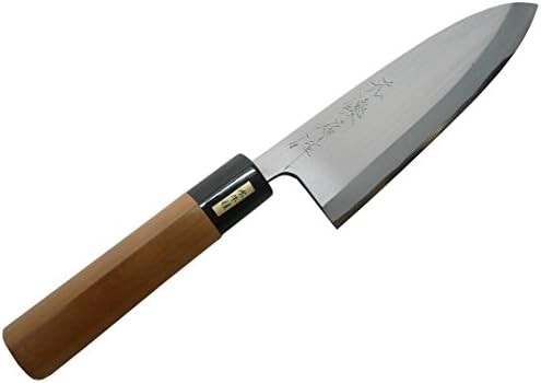 The Nihei's Collection MOTOYUKI Ai Deba Japanese Chef's Knife Hand]made 165mm Shirogami/high carbon steel