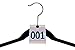 Live Sale Number Tags, LARGE SIZE Reusable Plastic Tag for Clothing and LuLaroe Supplies, Normal and Reverse Mirror Image Hanger Cards, 100 Pack (001 to 100)