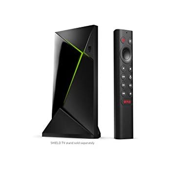 Nvidia Shield Tv Pro 4k Hdr Streaming Media Player High Performance Dolby Vision 3gb Ram 2x Usb Works With Alexa