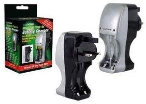 Lloytron-compact Plug In Rechargeable Battery Charger Aa & Aaa