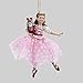 The Nutcracker Suite Clara in Pink Dress Holding Nutcracker Christmas Ornament by Kurt Adler
