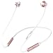 Picun 10 Hrs Playtime Wireless Headphones Bluetooth Neckband Headset, HiFi Bass Sports Sweatproof Noise Cancelling Stereo Magnetic Earphones with Mic, 13 MM Driver, for Workout Running Gym (Rose Gold)