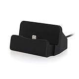 Iphone Charger Dock, Charger Docking Station for iPhone 6 6S 6Plus 5S 5 5C (Black)