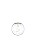 Sferra Globe Pendant Light | Brushed Nickel Pendant Lighting for Kitchen Island with LED Bulb LL-P201-BN