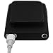 i2 Gear Case for iPod Nano 7, 8 - iPod Nano 7th 8th Generation Plastic Cover Shell Case with Belt Clip - (Black, Thin 7G 8G)