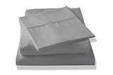 Brielle Tencel Sateen Sheet Set, Queen, Glacier Grey