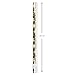 Hallmark Signature Holiday Wrapping Paper with Cut Lines on Reverse, Gold Foil Snowflake (25 sq. ft.)