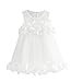 GONKOMA Toddler Baby Girls Princess Dress Sleeveless Tulle Summer Vest Dresses (2-Years, White)