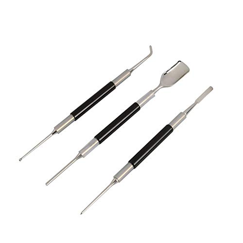 GOYOO Genauigkeit Latte Art Decorating Stift Set/Werkzeuge Edelstahl,Kaffee Barista 3pcs