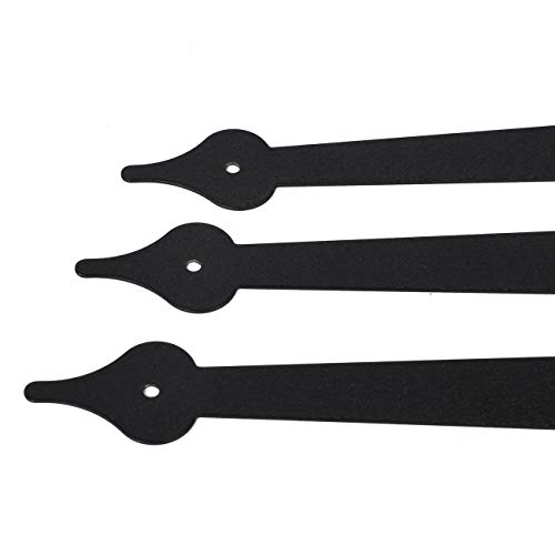 Garage Carriage Door Hinges Iron Decorative Garage Handles Hardware Kit